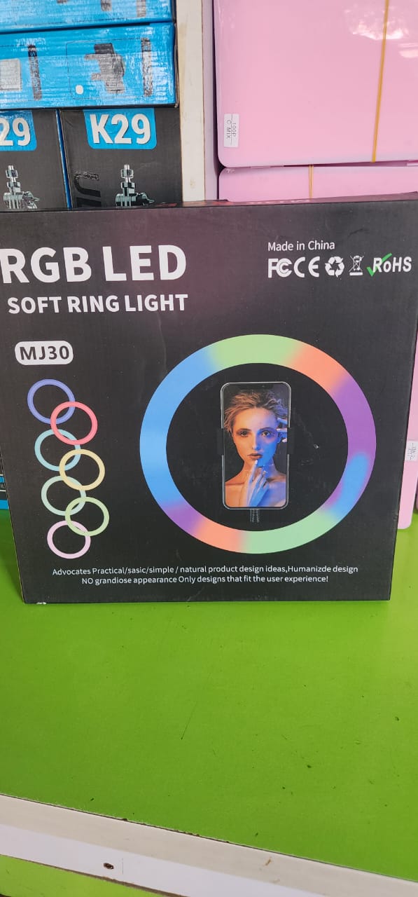 RGB LED Soft Ring Light MJ30